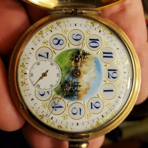 Hampden Watch Co. Grade No. 44 Pocket Watch image 1