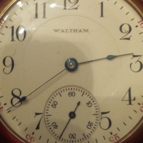 American Waltham Watch Co. Grade No. 625 Pocket Watch 