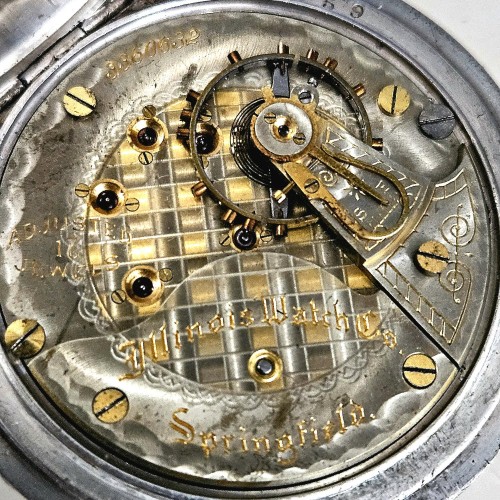Illinois Watch Co. Grade 89 Pocket Watch image 1