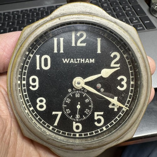 American Waltham Watch Co. Grade 8 Day Pocket Watch image 2