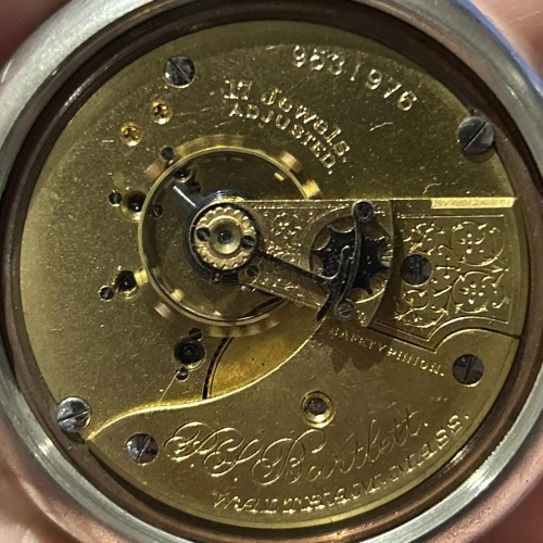 Waltham Grade No. 85 Pocket Watch Image