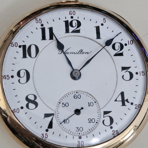 Hamilton Watch Co. Grade 978 Pocket Watch image 2