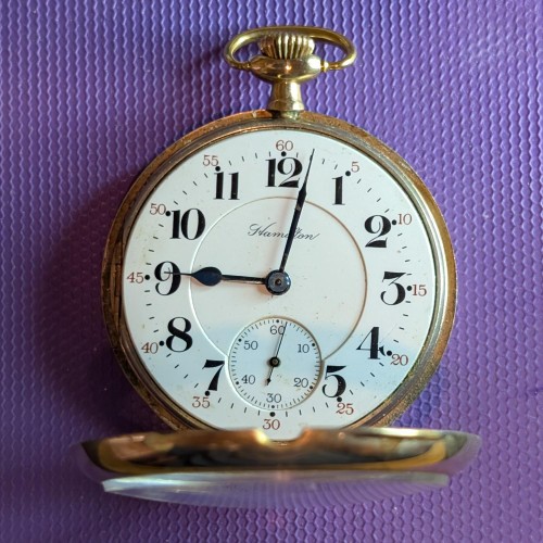 Hamilton Watch Co. Grade 956 Pocket Watch image 3