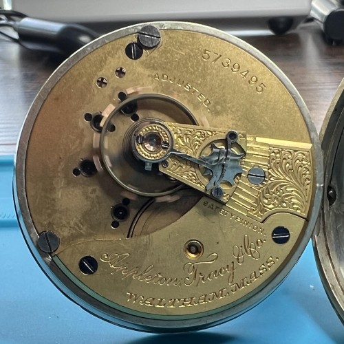 American Waltham Watch Co. Grade No. 40 Pocket Watch image 1