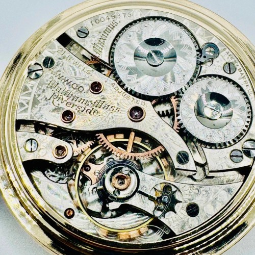 American Waltham Watch Co. Grade Maximus Pocket Watch image 1