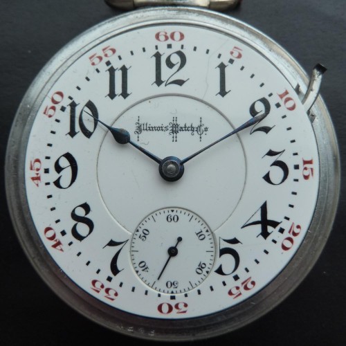 Illinois Watch Co. Grade Bunn Pocket Watch image 2