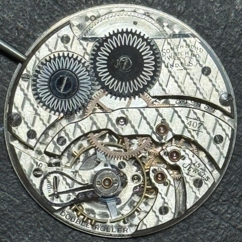 South Bend Watch Co. Grade 407 Pocket Watch image 1