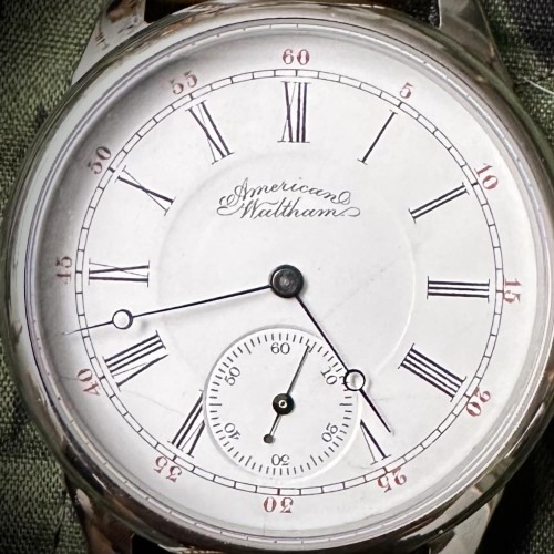 American Waltham Watch Co. Grade K Pocket Watch image 2