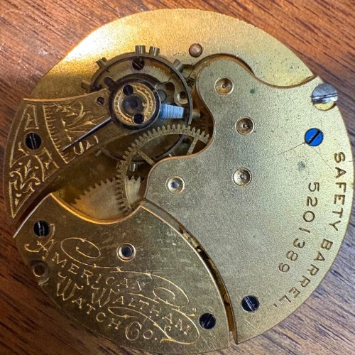 American Waltham Watch Co. Grade J Pocket Watch image 1