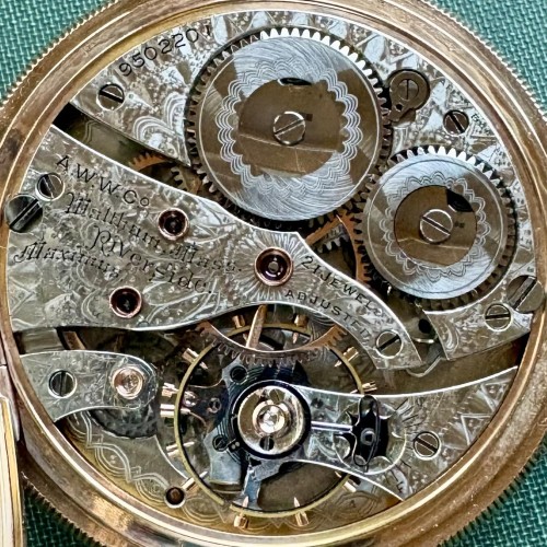American Waltham Watch Co. Grade Maximus Pocket Watch image 1