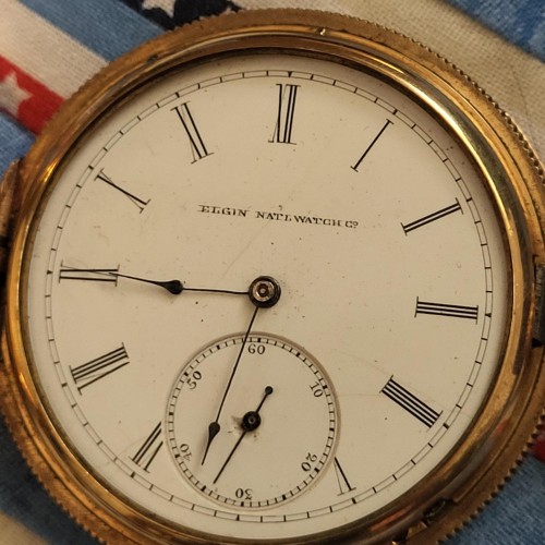 Elgin National Watch Co. Grade 92 Pocket Watch image 2