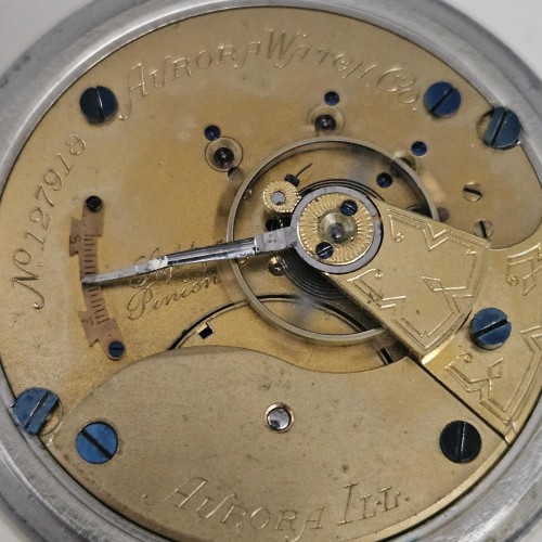 Aurora Watch Co. Grade  Pocket Watch Image