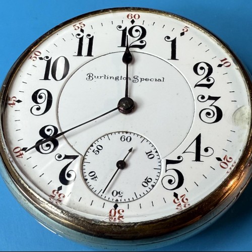 Illinois Watch Co. Grade 185 Pocket Watch image 2