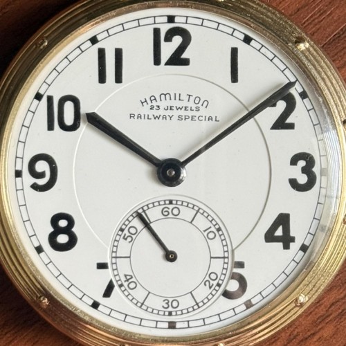 Hamilton Watch Co. Grade 950B Pocket Watch image 2