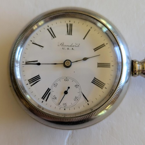 New York Standard Watch Co. Grade 68 Pocket Watch Image
