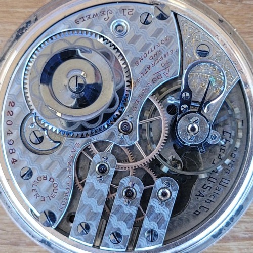 Illinois Watch Co. Grade 185 Pocket Watch image 1