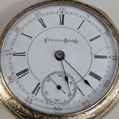 Columbus Watch Co. Grade Unknown Pocket Watch Image