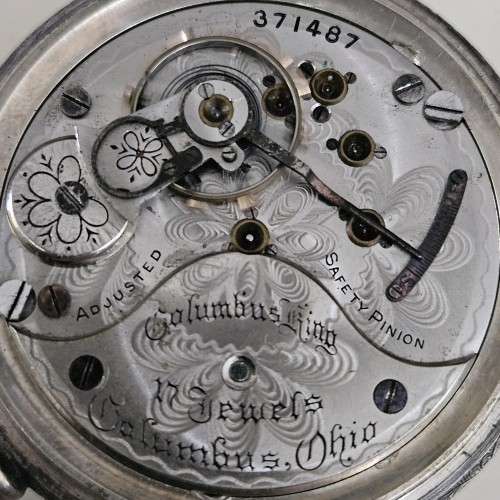 Columbus Watch Co. Grade Columbus King Pocket Watch Image