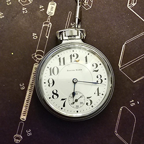 South Bend Grade 227 Pocket Watch Image