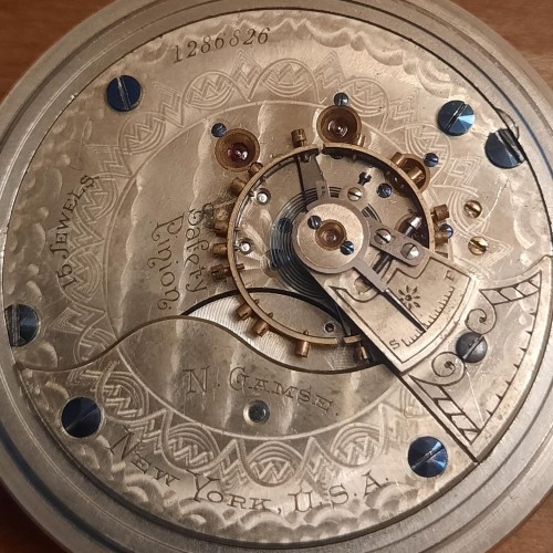 Illinois Grade 57 Pocket Watch Image