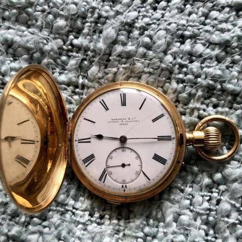 Hamilton Watch Co. Grade 937 Pocket Watch image 1