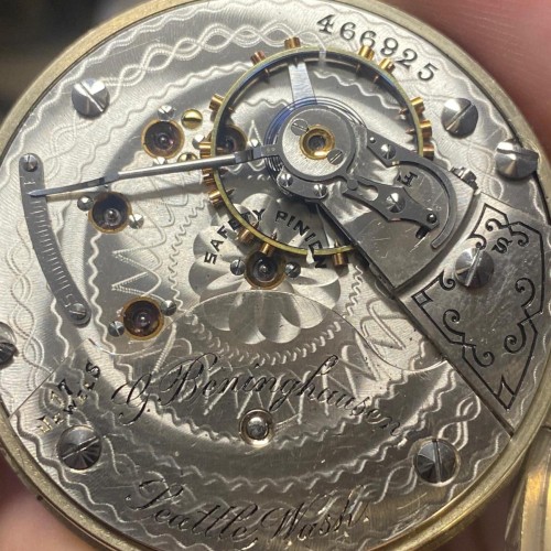 Hamilton Watch Co. Grade 924 Pocket Watch image 1