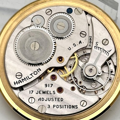 Hamilton pocket watch