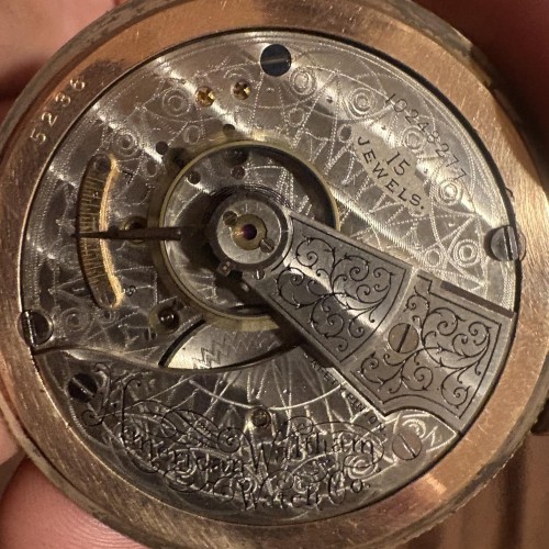 American Waltham Watch Co. Grade No. 820 Pocket Watch image 1