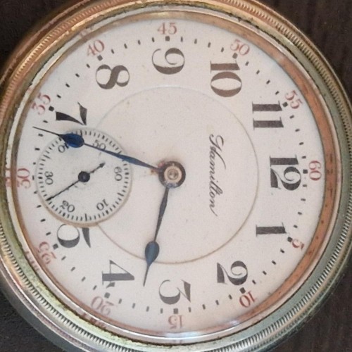Hamilton Watch Co. Grade 944 Pocket Watch image 2