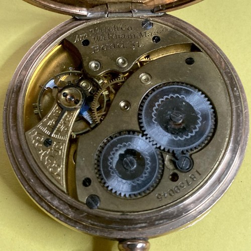 American Waltham Watch Co. Grade Bond St. Pocket Watch image 1