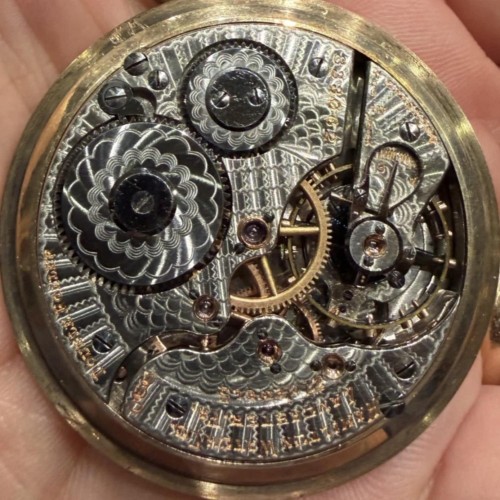 Hamilton Watch Co. Grade 990 Pocket Watch 