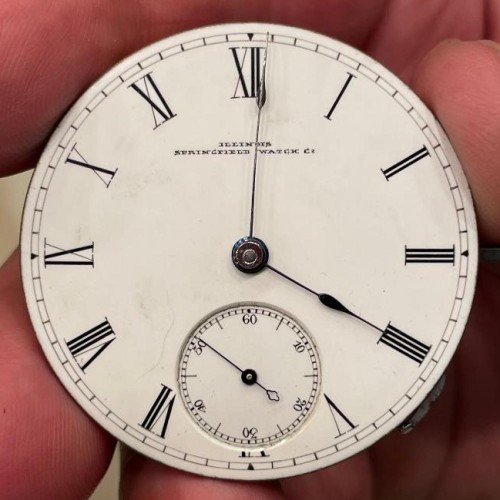 Illinois Grade Miller Pocket Watch Image