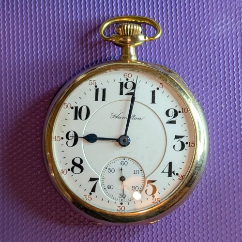 Hamilton Watch Co. Grade 956 Pocket Watch image 2