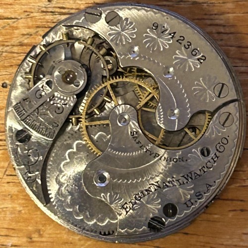 Elgin National Watch Co. Grade 206 Pocket Watch image 1