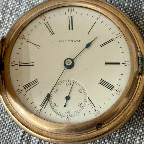 American Waltham Watch Co. Grade No. 81 Pocket Watch image 2
