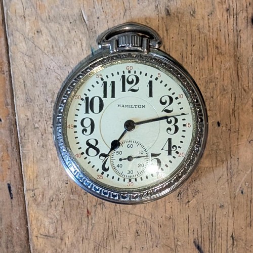Hamilton Watch Co. Grade 992 Pocket Watch image 2
