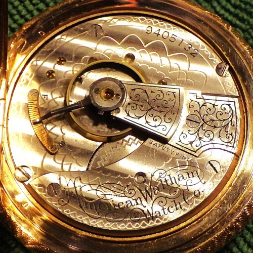 American Waltham Watch Co. Grade No. 18 Pocket Watch image 1