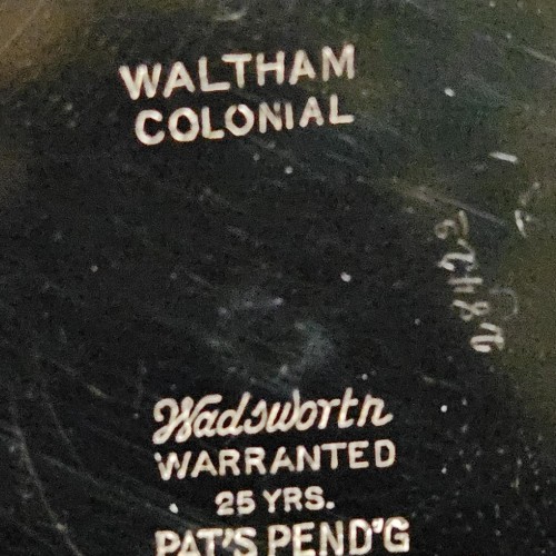 Waltham Grade Riverside Pocket Watch Image