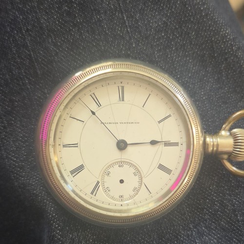Illinois Watch Co. Grade 3 Pocket Watch image 2