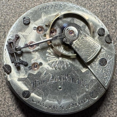 Hampden Grade Railway Pocket Watch Image