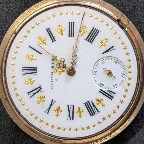 South Bend Watch Co. Grade 280 Pocket Watch image 2