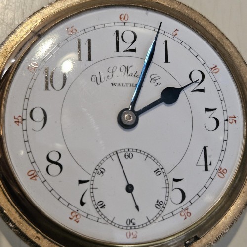 U.S. Watch Co. (Waltham, Mass) Grade Unknown Pocket Watch Image