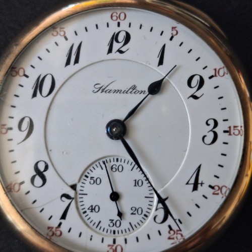 Hamilton Watch Co. Grade 956 Pocket Watch image 2