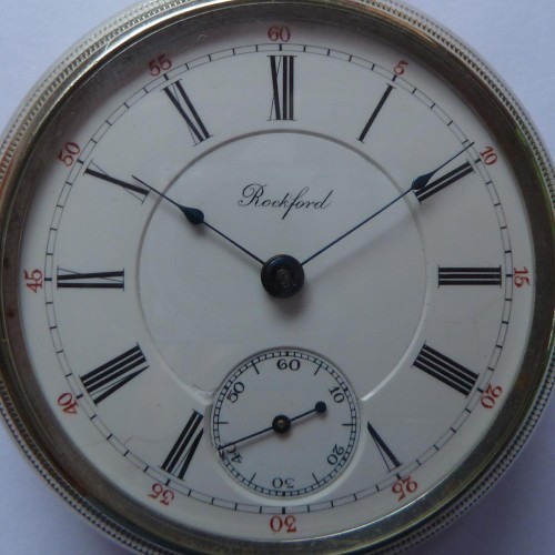 Rockford Watch Co. Grade 87 Pocket Watch image 2