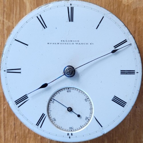 Illinois Watch Co. Grade Mason Pocket Watch image 2