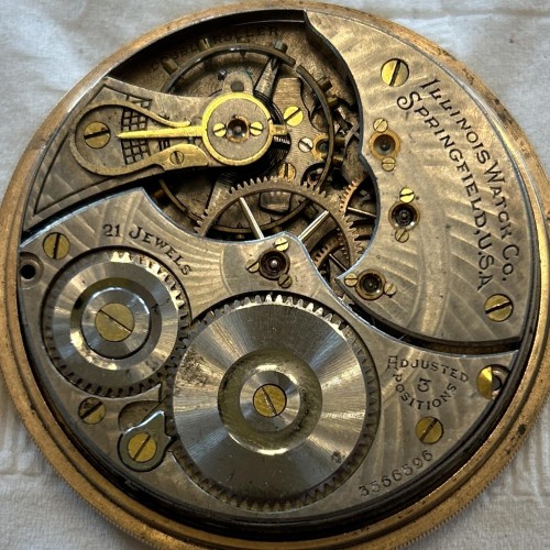 Illinois Watch Co. Grade 806 Pocket Watch image 1
