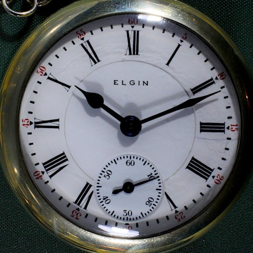 Elgin National Watch Co. Grade 180 Pocket Watch image 3