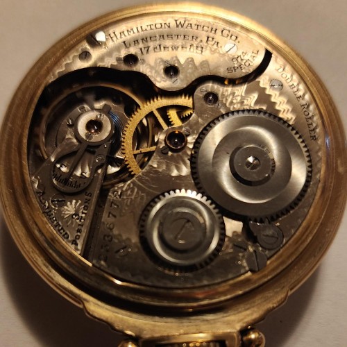 Hamilton Watch Co. Grade 974 Special Pocket Watch image 1