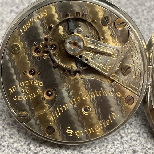 Illinois Watch Co. Grade 89 Pocket Watch image 1