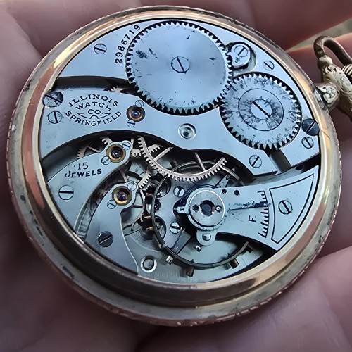 Illinois Watch Co. Grade 403 Pocket Watch 